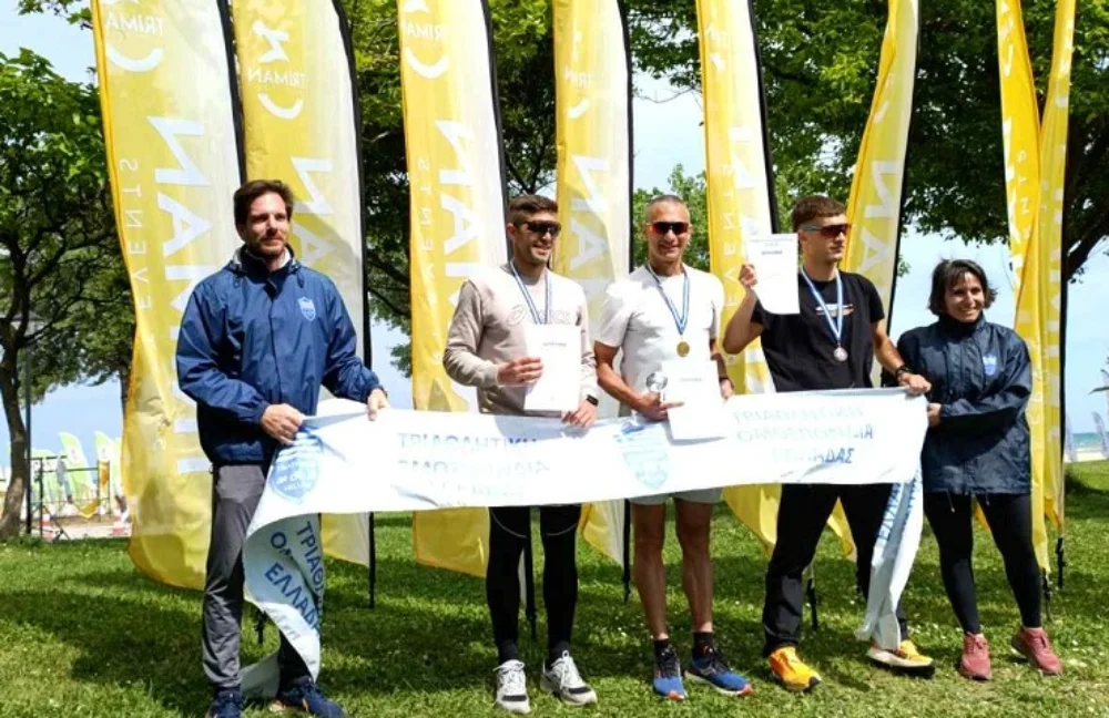 Διπλή χρυσή διάκριση για τον Γιαννιώτη αστυνομικό Δημήτρη Λέκκο στο τρίαθλο 1 lekkos dimitris