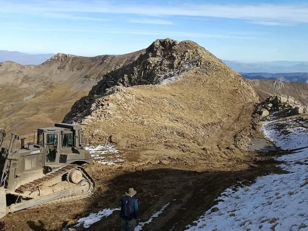Γράμμος: Φωτογραφίες–ντοκουμέντο από την αλπική ζώνη και τον δρόμο που τελικά ενώθηκε! 7 grammos n