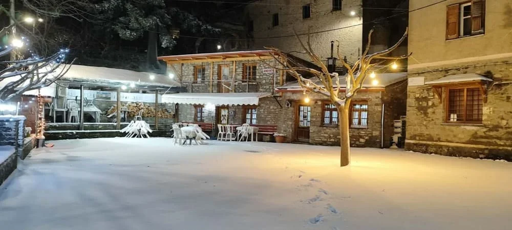 Κακοκαιρία σαρώνει την Ήπειρο: Πλημμύρες, κατολισθήσεις, καθιζήσεις και χιονοπτώσεις 3 kakokairia