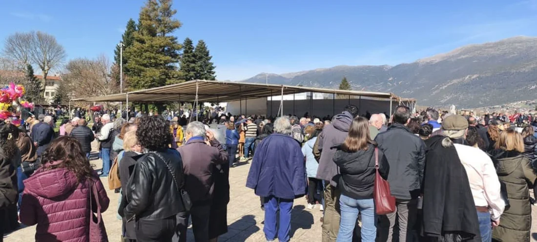 Ιωάννινα: Κοσμοπλημμύρα και χαρούμενη ατμόσφαιρα για τα Κούλουμα στο Πάρκο Λιθαρίτσια 3 koulouma litaritsia