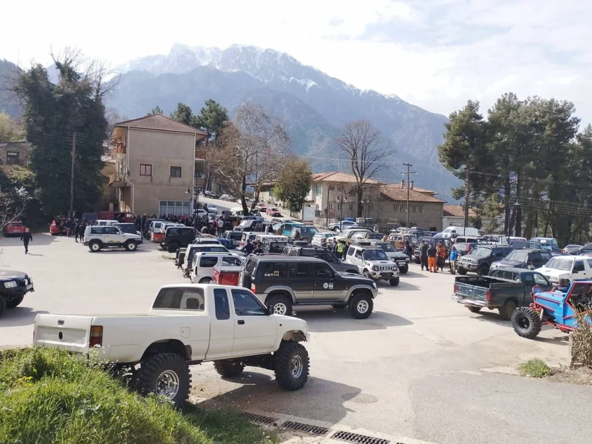 Κόνιτσα: «Βούλιαξε» από επισκέπτες στο τριήμερο της Λέσχης 4x4 1 tzip konitsa