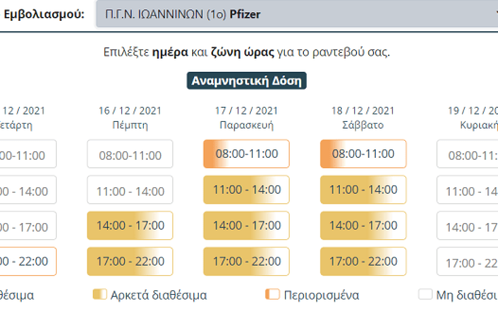 rantevou tritis dosis