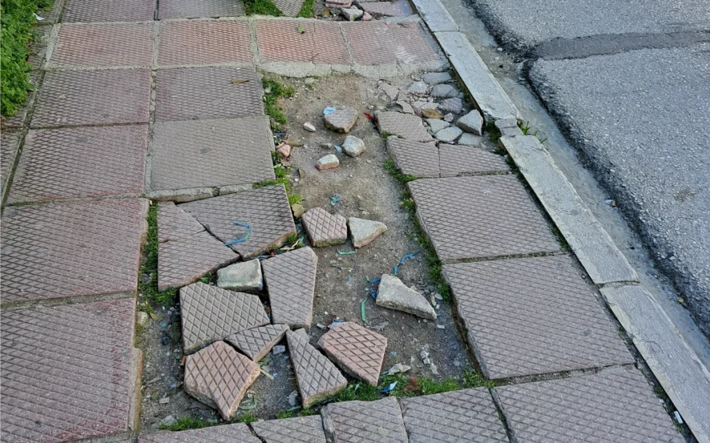 spasmeno pezodromio
