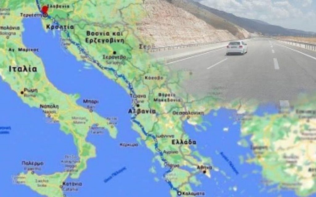 xartis mple diadromos